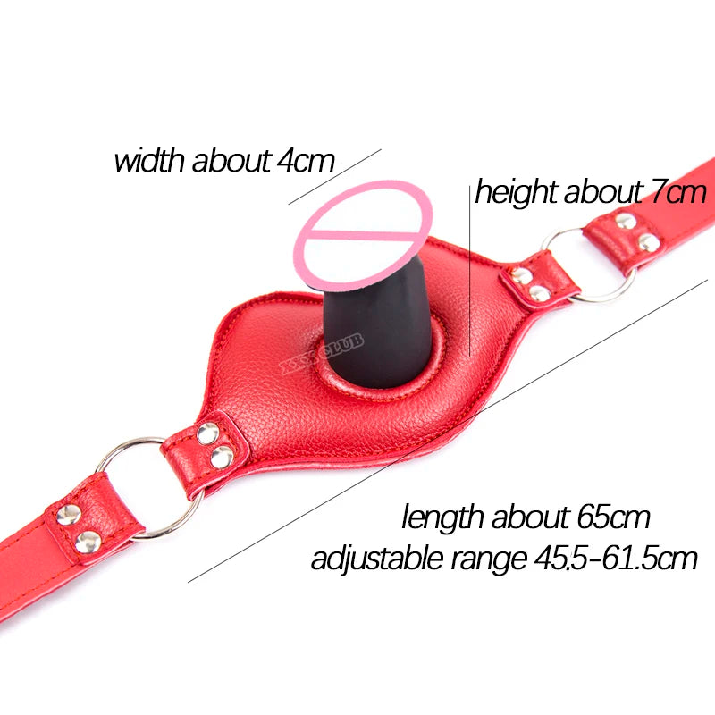 Thierry Dildo Gag Mouth Gag Fetish SM Toys Bondage Penis Harness Adult Game Sex Toys Sex Products Adult Erotic Toys