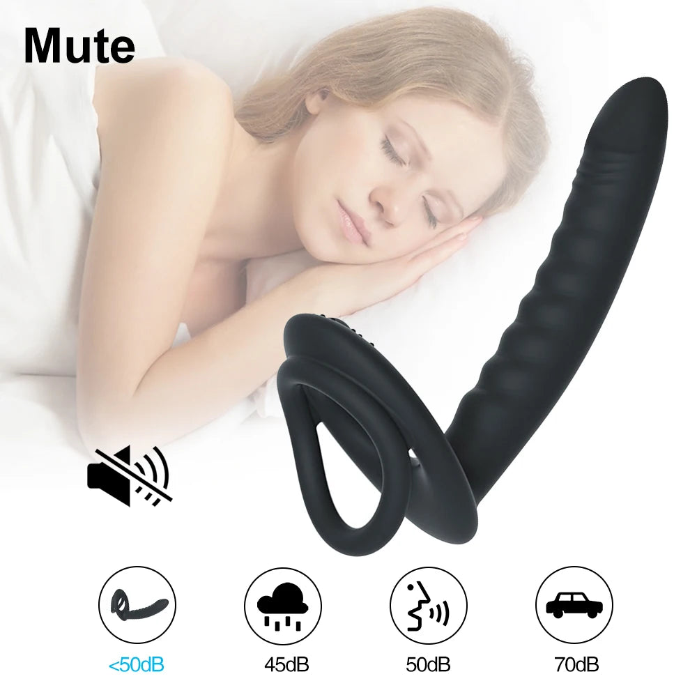 Double Penetration Penis Strapon Dildo Sex Toys For Women Man Strap On Penis Anal Beads Plug Adult G Spot Toys For Adults 18