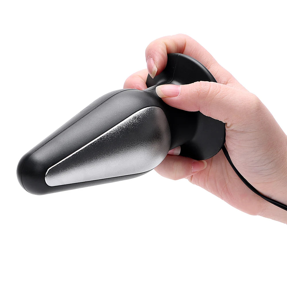 Electro Shock Big Anal Plug Penis Cock Ring Nipple Sucker Adult Game Sex Toys For Women Men Electric Shock Masturbation Orgasm