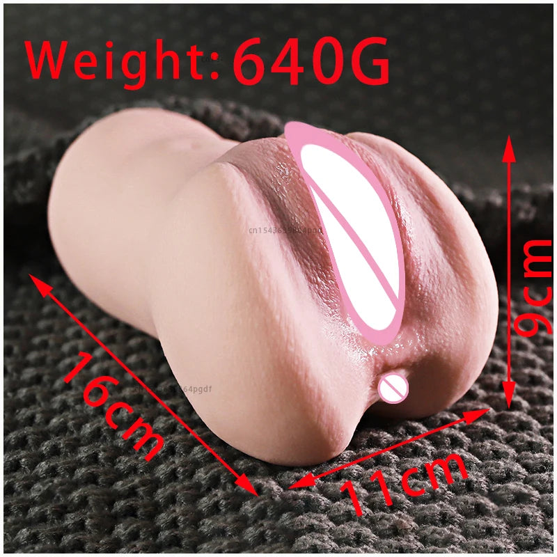 3 IN 1 Sex Toys Masturbation For Men Deep Throat Artificial Real Pussy Oral Male MasturbatorBlowjob Realistic Rubber Vagina