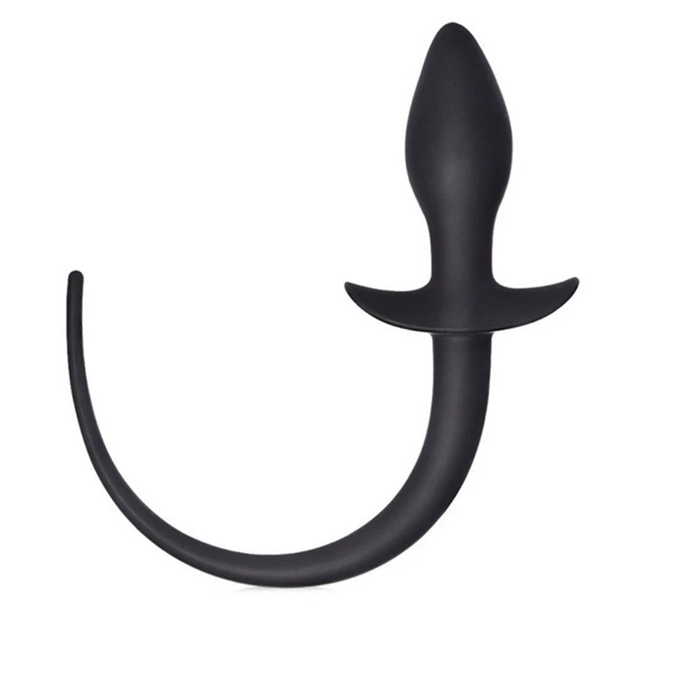Dog Tail Anal Plug Silicone Butt Plug Puppy Play Anal Accessories Sex Toy for Adult18+ Woman Men Role Play Pup Tail Sex Shop Toy