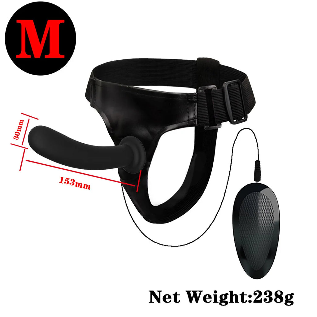 Women's Leather Pants, Remote-controlled Vibration, Silicone Simulation Penis, Lifting Devices Adult Sex Toys Sex Toys for Women