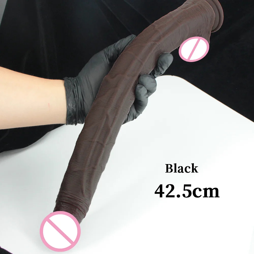 Realistic Dildo Long Penis Dildo Sex Toys Silicone Big Dildos Lifelike Giant Dildo for G Spot and Anal Play with Suction Cup