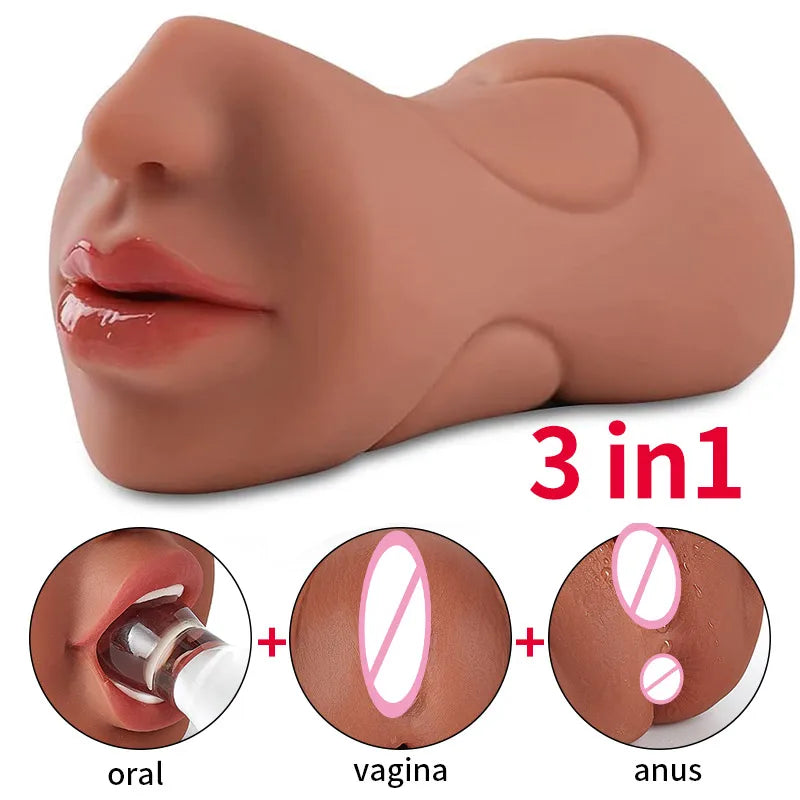 Artificial Vagina Pussy Vagina Sextoys Silicone Male Masturbators for adults 18 sucking machine sexulaes toys Sex Toys for Men