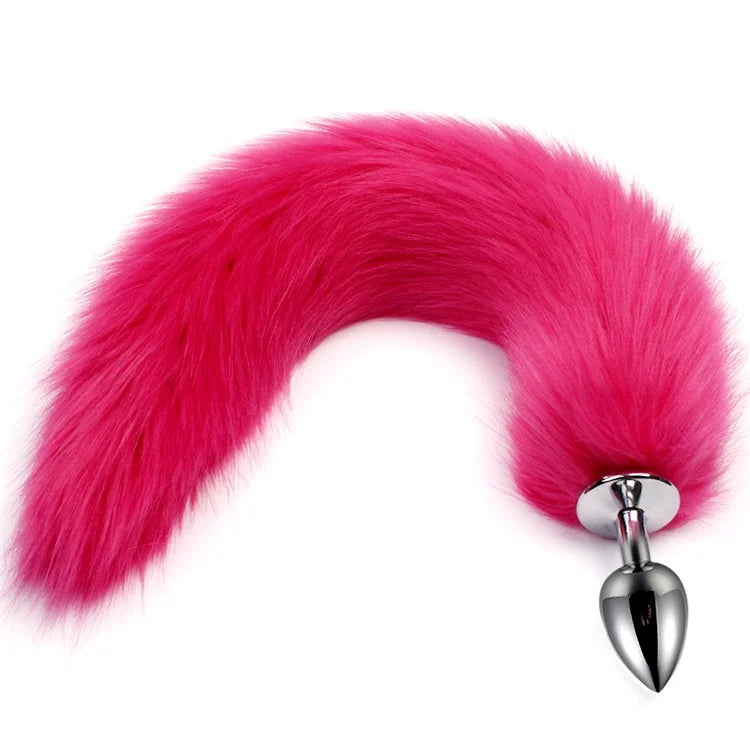 Adult Games Sex Toys XXS/XS/S/M/L Metal Anal Plug Ass Fox Tail Women Gay Erotic Bdsm Fetish Butt Extender Dilator Role Play