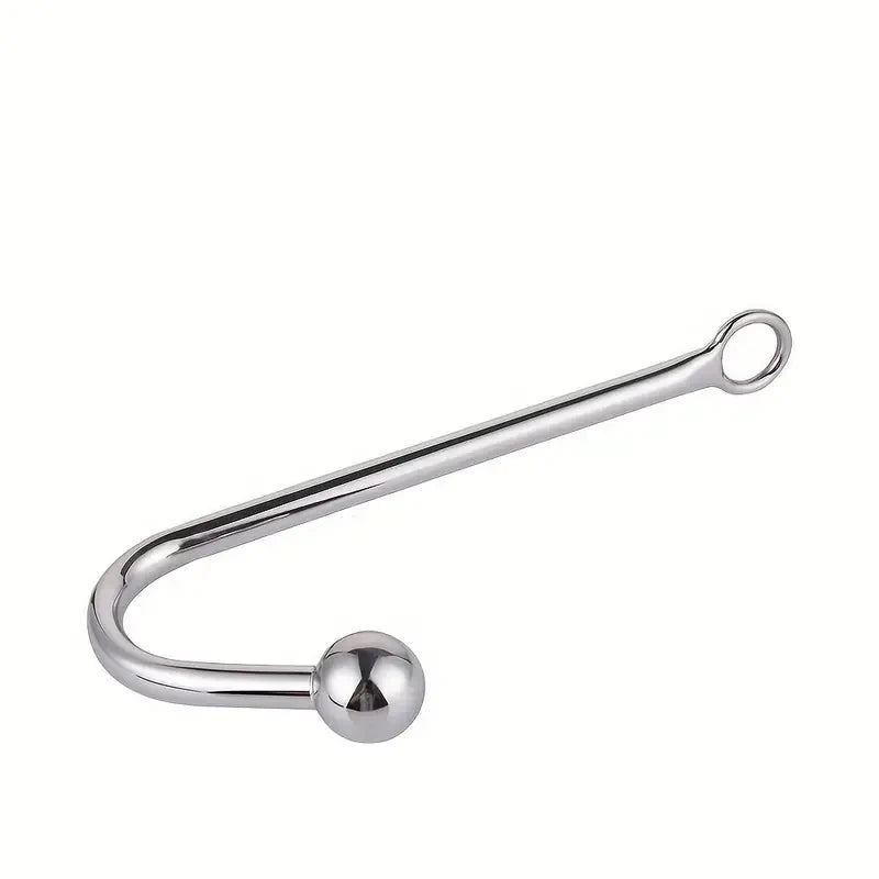2PCS Stainless Steel Anal Hook Long Chain Leash Sexy Sex Tools Butt Anal Plug SM Games Exotic Accessories Training Domination To