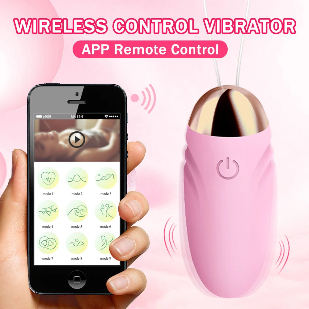 Bullet Vibrator Sex Toys for Woman Wireless Remote Control Vibrating Eggs Dildo Clitoris Stimulator G- Spot Vibrators for Women