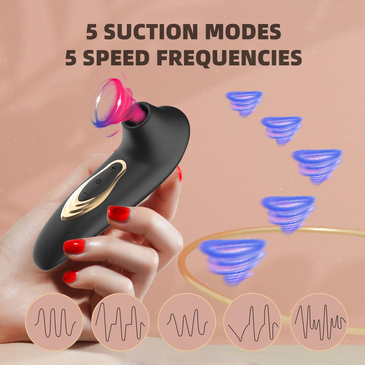 Sex Toys Sucker Clitoris Powerful Sucking Vibrator Female Clit Nipple Oral Vacuum Stimulator Massager Adults For Women