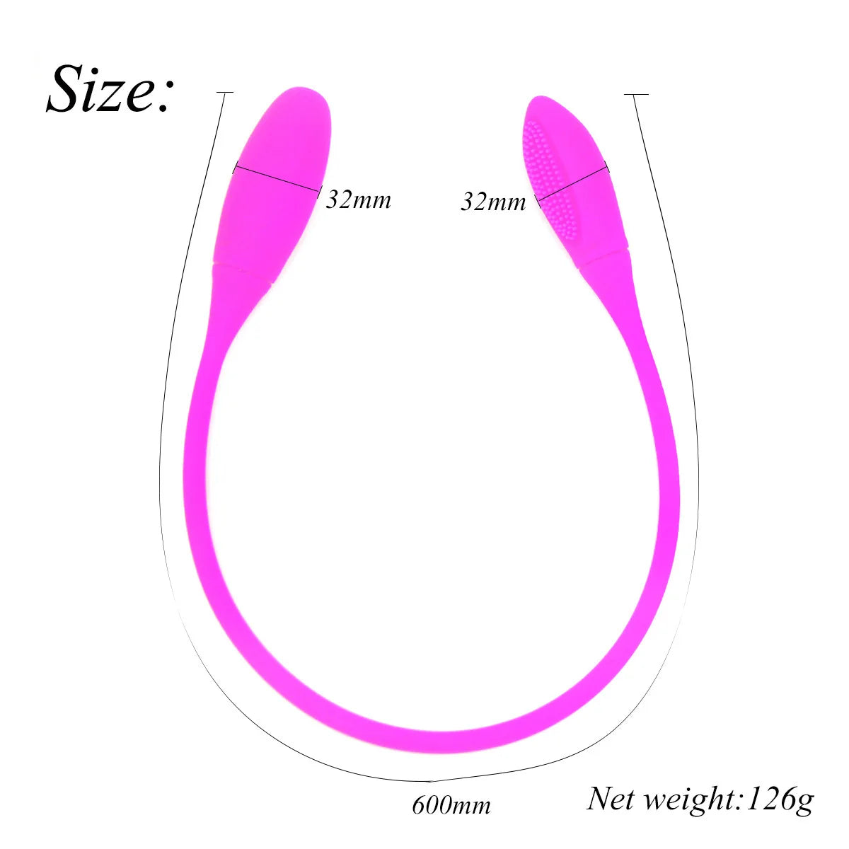 Double-headed Sex Toys for Women Vagina Clitoris Stimulate Vibrator Couple Resonance Masturbator Adult Toys Female Erotic Sextoy