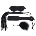 4Pcs BDSM Kits Spanking XOXO Paddle for Adult Sex Pleasure PU Leather Whip & Crop Bondage Accessiories SM Toys for Women Couples