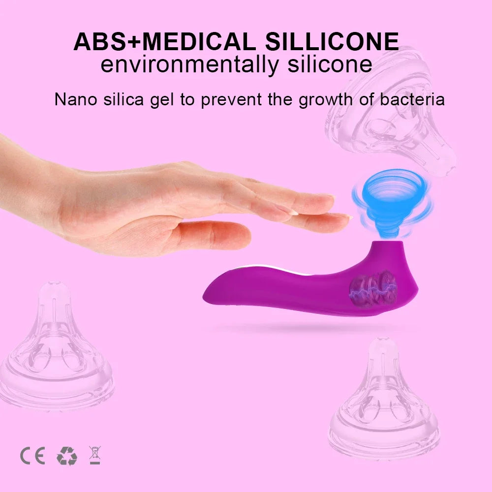 Mini Clitoral Vibrator For Woman G-spot Nipple Sucking Clitoris Sucker Pussy Stimulator Adults Sex Toys For Couples Girls 18+