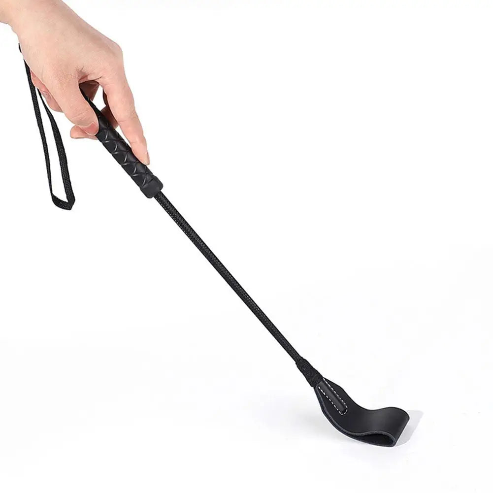 Sex Toys for Couples OLO 45CM SM Flirt Whip Bondage Leather Whips Fetish BDSM Long Horse Riding Spanking Flirt Flogger Games