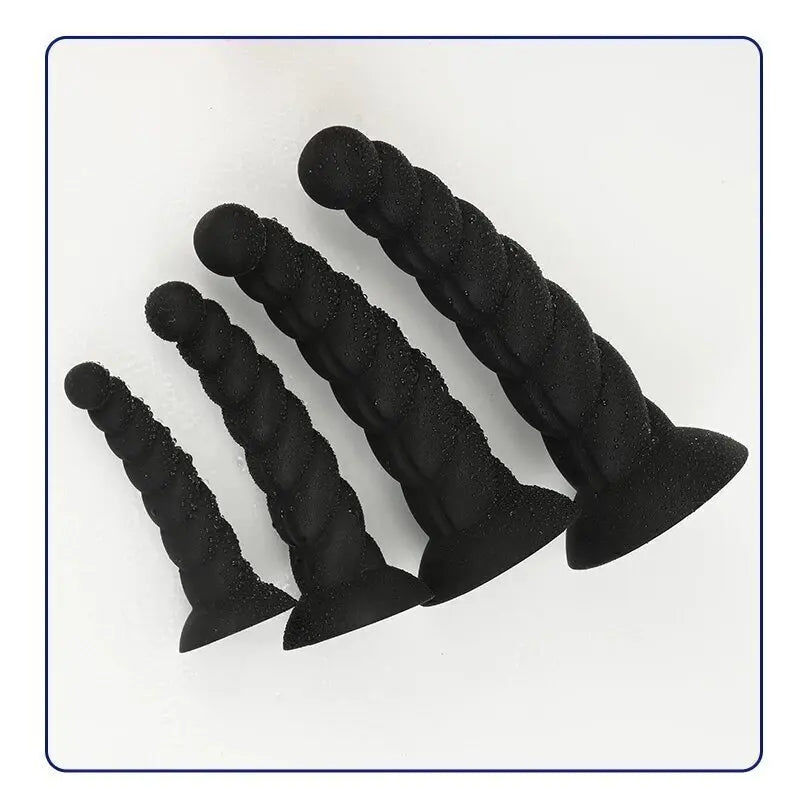 Silicone Bead Anal Plug Dildo With Strong Sucker Prostate Massager Vaginal G-point Stimulator Adult Game Sex Toys For Man Woman