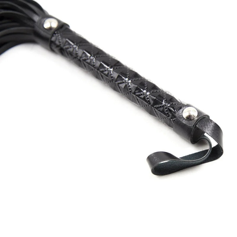 Adult Products Whip With Diamond Pattern Handle Bdsm Kits Slave Lash Flogger Spanking Erotic Games Blindfold Sex Toys For Women