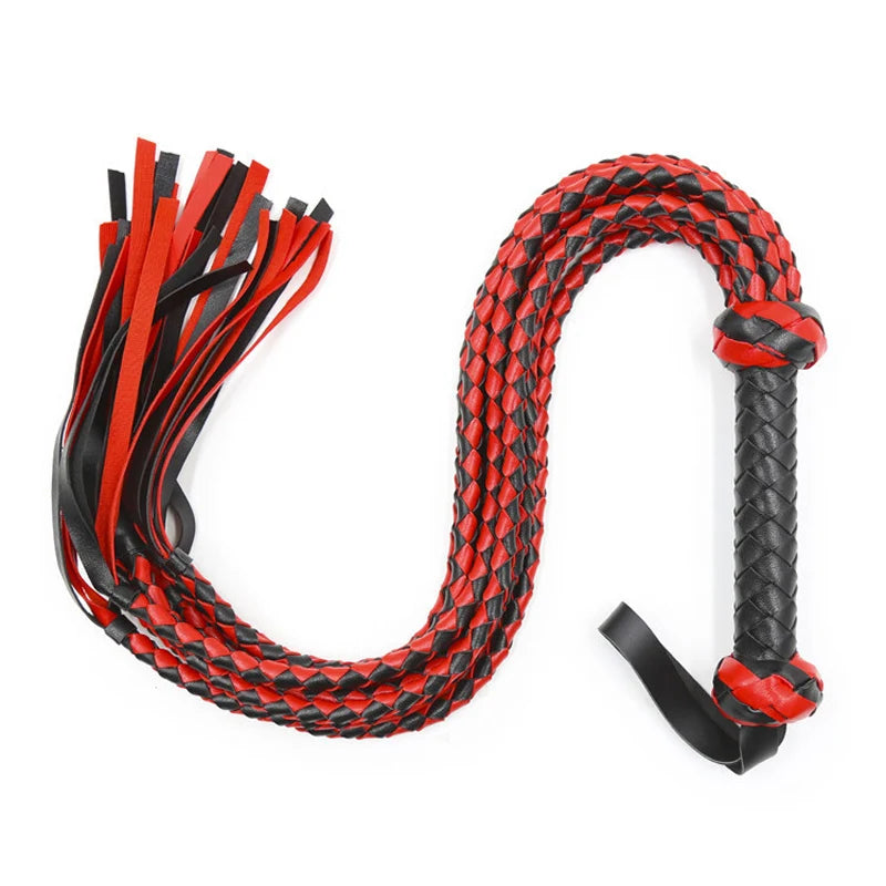 8 Braids Slave Bdsm Whip Sex Toys for Womans Couples Adult Games Bdsm Spanking Flogger Whip Bondage Restraints Leather Whips