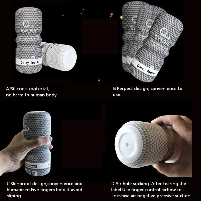 Realistic Vagina Anal Male Masturbator Silicone Soft Tight Pussy Erotic Adult Toys Penis Sex Toys For Men Masturbatings