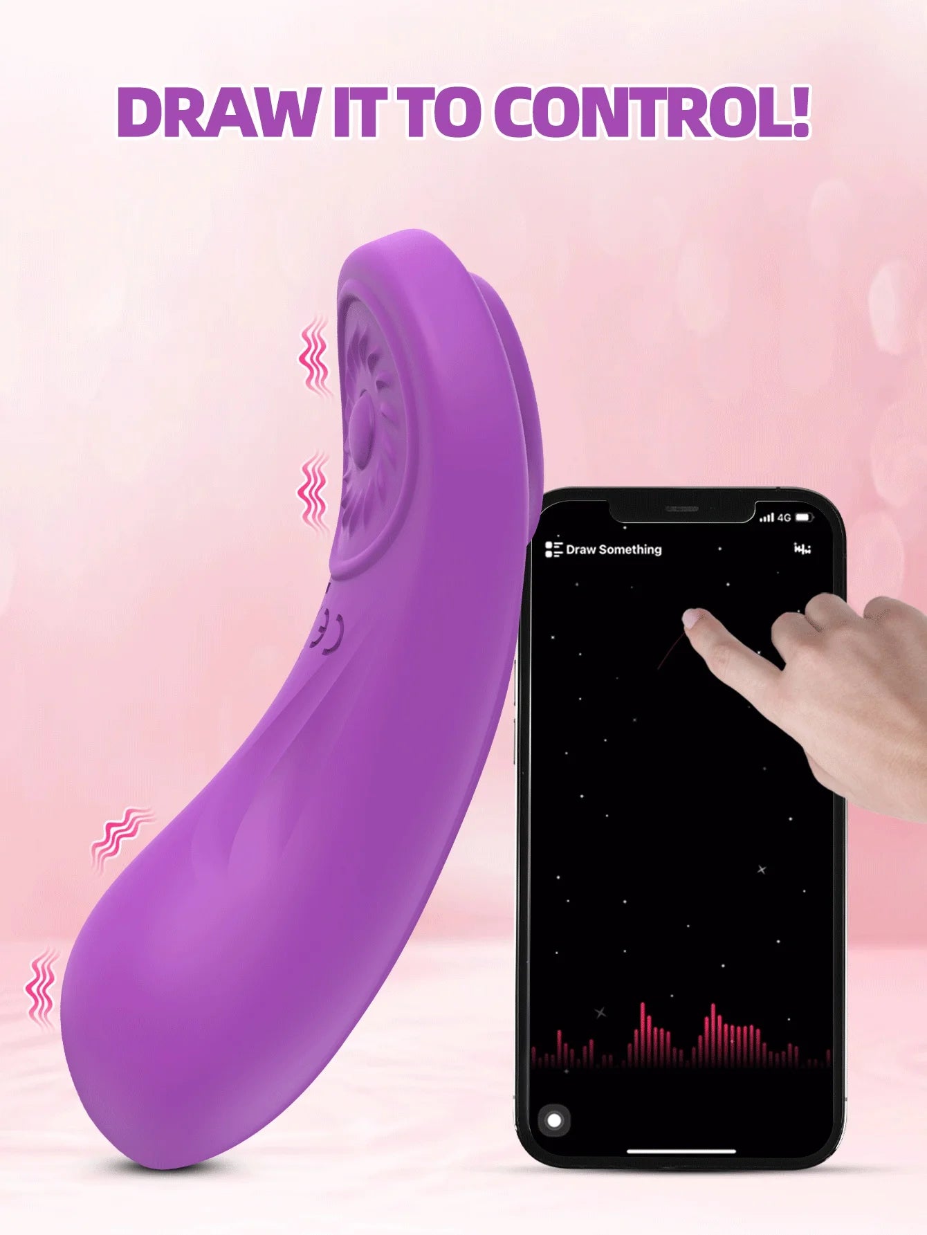 Remote Control Wearable Clitoral Mini Vibrator Female Panty APP Vibrator Masturbator Clitoral Stimulator Couple Pleasure Sex Toy