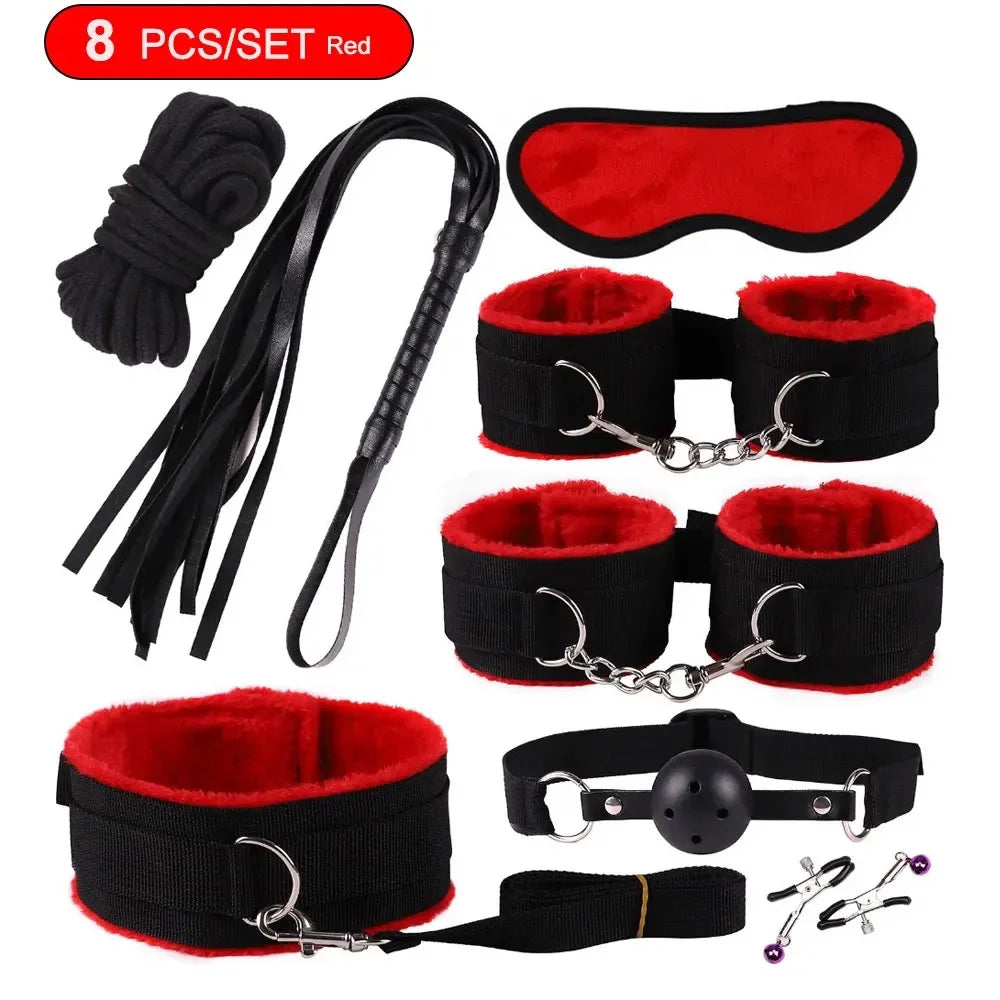 Sex toys for women BDSM sexual couples kit erotic accessories handcuffs for session Anal plug sex game Adult Sexy Toys sexy shop