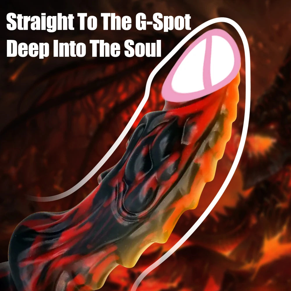 Realistic Monster Dragon Dildo for Women Monster Big Dick Soft Penis Anal Plug Prostate Massager Sexy Adult Toy for Female Male