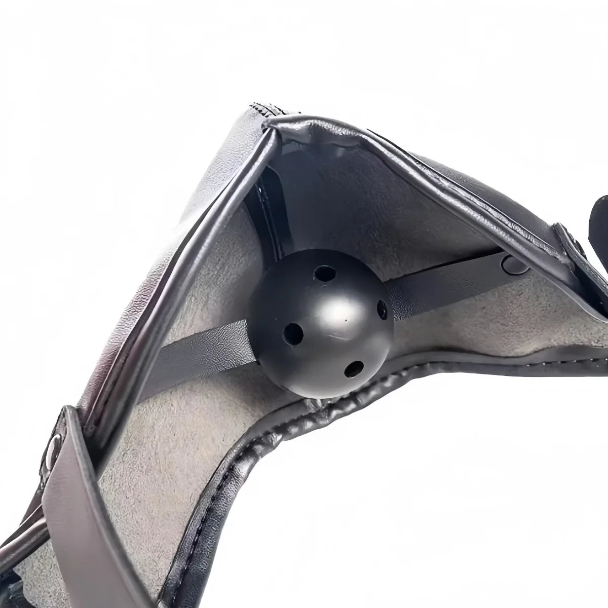 Head-mounted for Face Mask Mouth Gag Harness Adult Training Sex Toys for Women Men Gay Erotic Slave BDSM Bondage Punk Mask