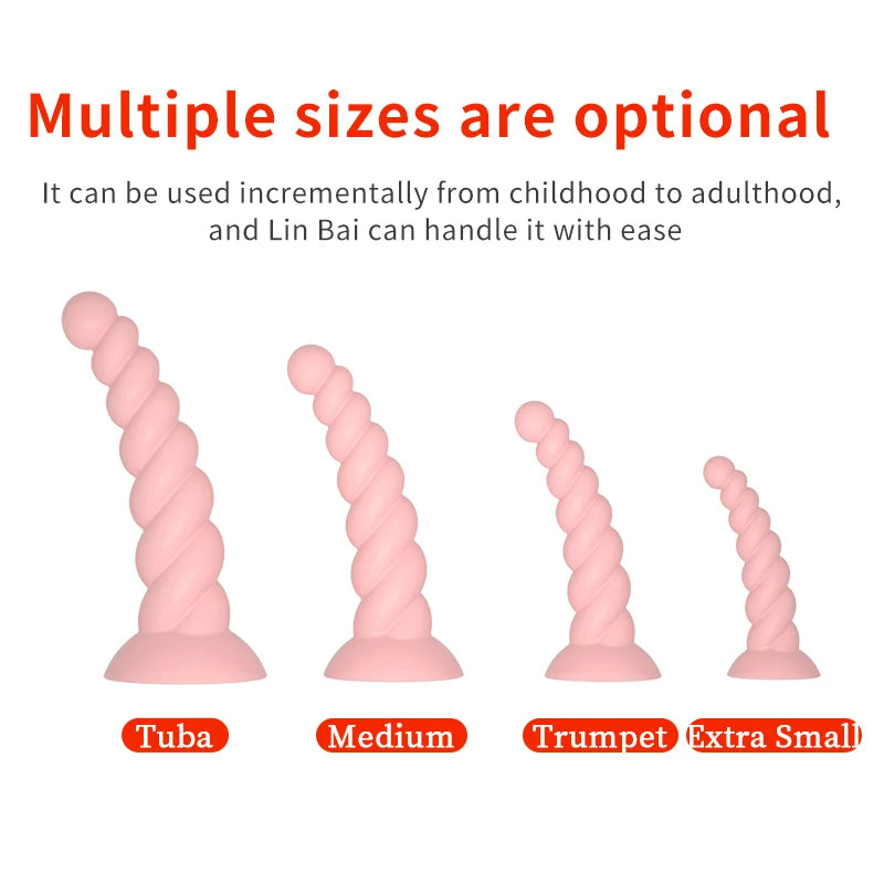 Silicone Bead Anal Plug Dildo With Strong Sucker Prostate Massager Vaginal G-point Stimulator Adult Game Sex Toys For Man Woman