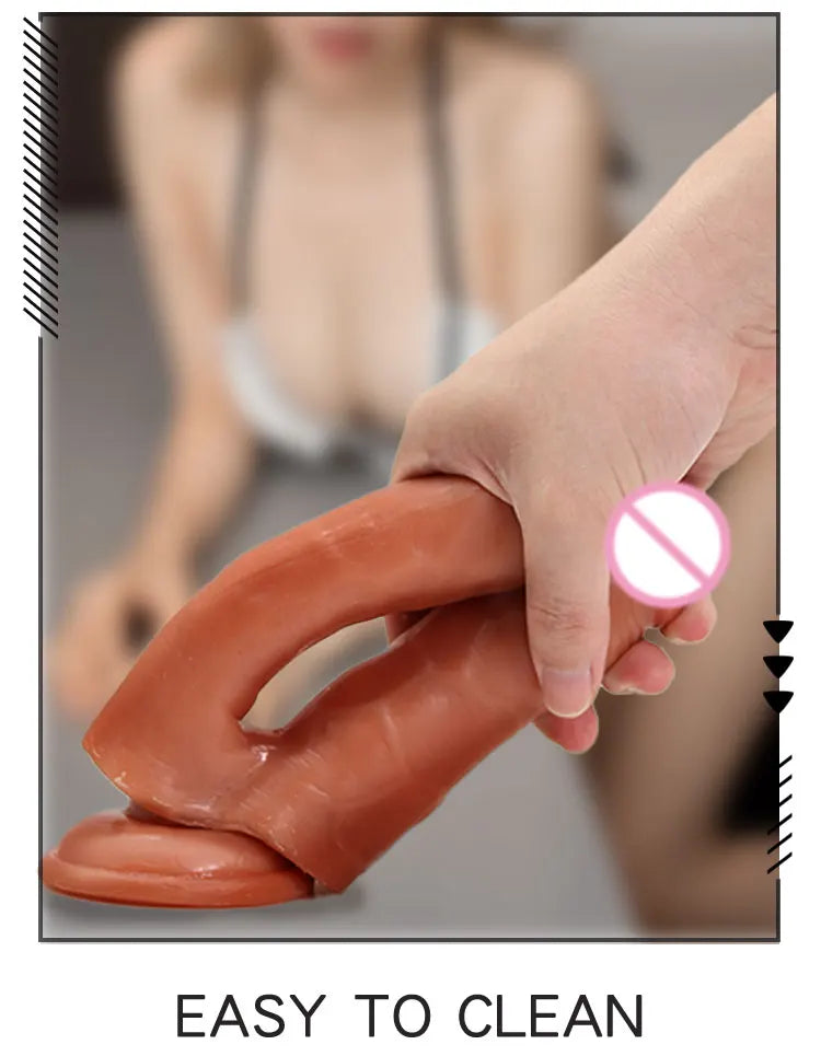 Double Dildo Sex Toys Anal Gode Strap-on Adult Supplies Sexshop Strapon God Gay Lesbian Masturbator Bdsm Erotic Artificial Penis