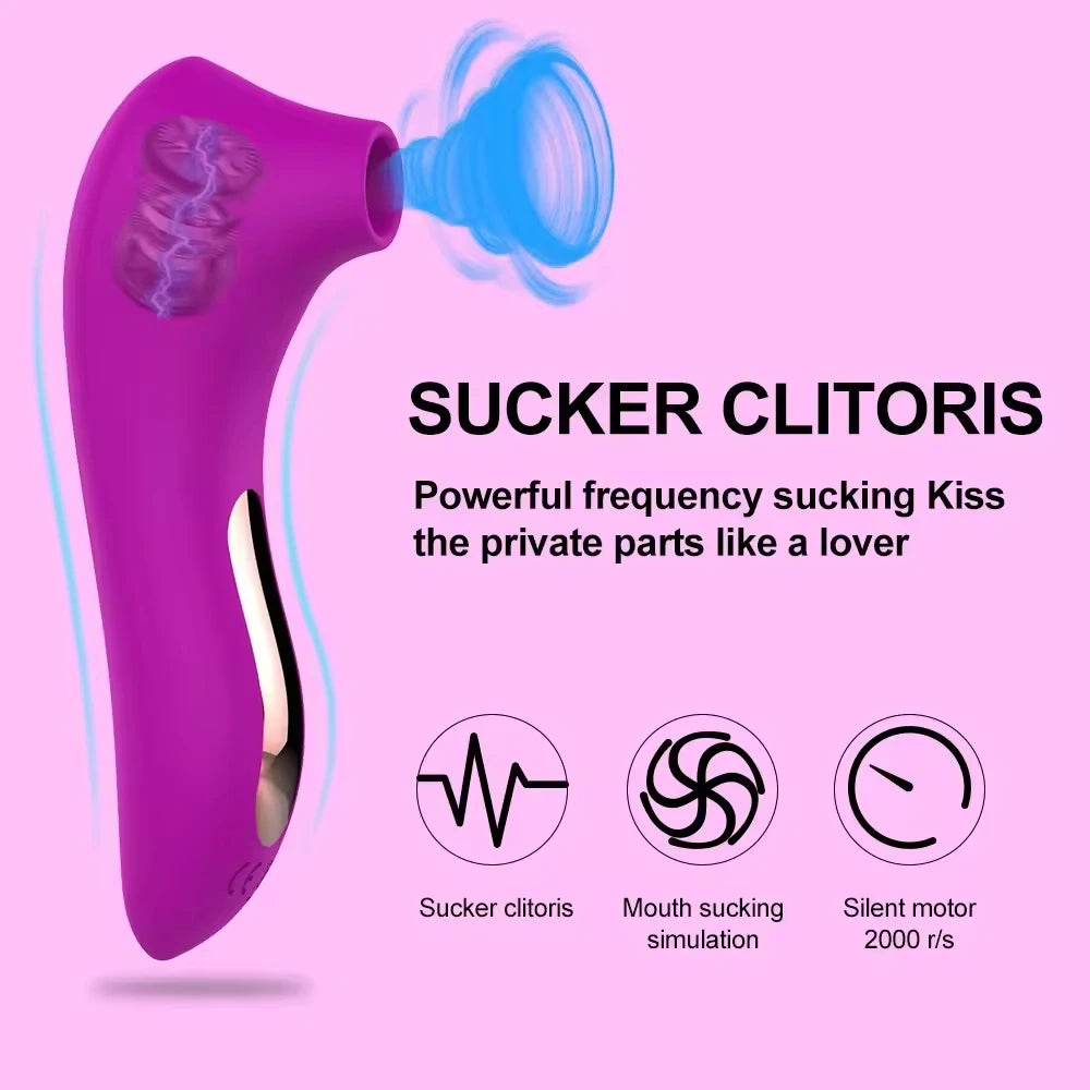 Mini Clitoral Vibrator For Woman G-spot Nipple Sucking Clitoris Sucker Pussy Stimulator Adults Sex Toys For Couples Girls 18+