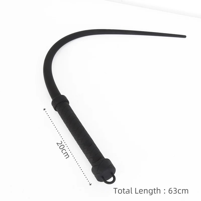 Red Boutique Silicone BDSM Whip Erotic Sex Toys with Mute Ball Mouth Gag for Couple Flirt Spanking Chastity Sex Accessoires