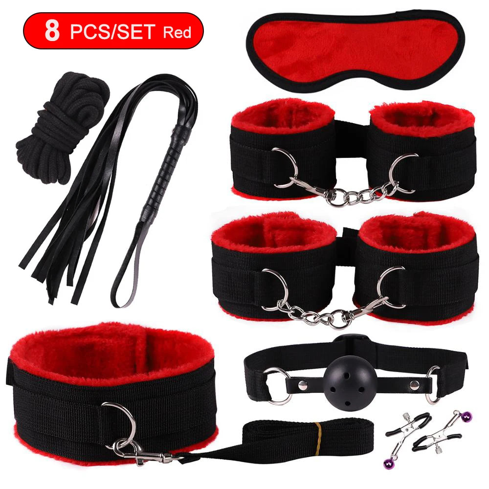 Sex toys for women BDSM sexual couples kit erotic accessories handcuffs for session Anal plug sex game Adult Sexy Toys sexy shop