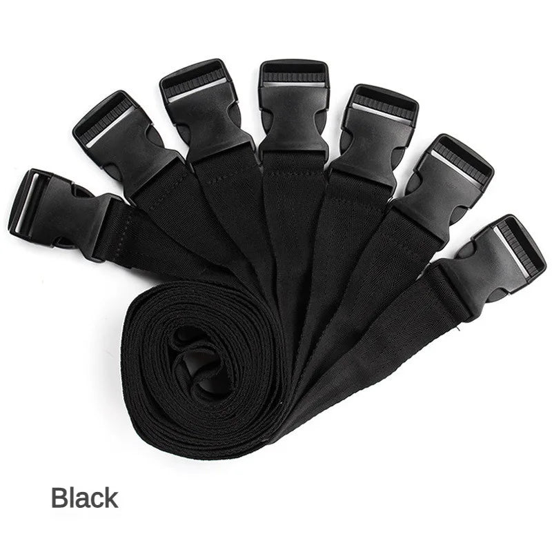 7Pcs/Set Harness Strap Handcuffs Slave SM Bondage Belt Fantasy BDSM Bondage Rope Fetish Restraints Adult Sex Toys for Men Women