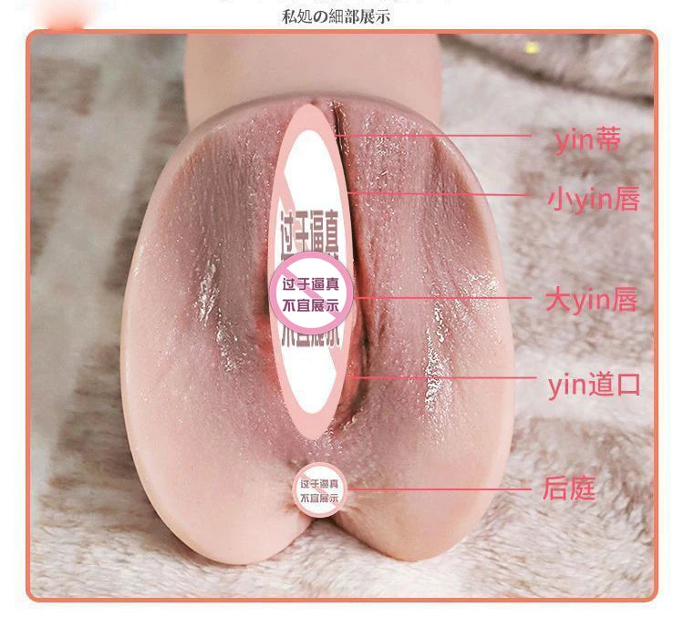Male Masturbator Real Vagina Anal Sex Toys Realistic vulva Pocket Pussy Sex Toys for Men Adult 18 Products Penis Stimulator shop