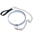 Dia 14cm Metal Neck Sex Collar Adult BDSM Slave Role Play metal Collar For Men Sex Games Couple Sex Bandage Drop shipping