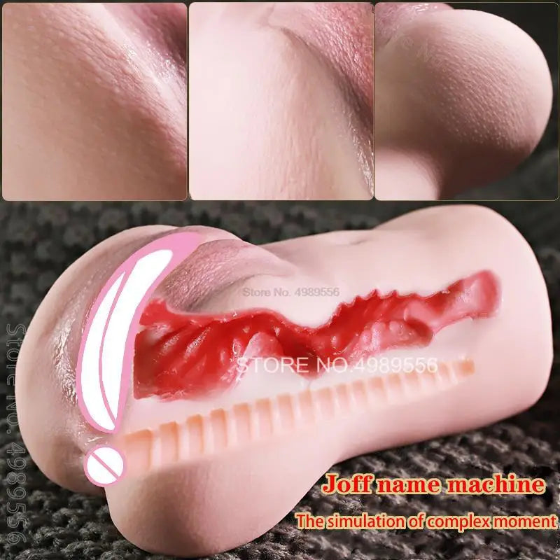Fake Pussy Dolls Silicone Men Masturbator Man Adult Sex Products Hentai Sextoy Male Masterbator Toys for Couples Intimate Vagina