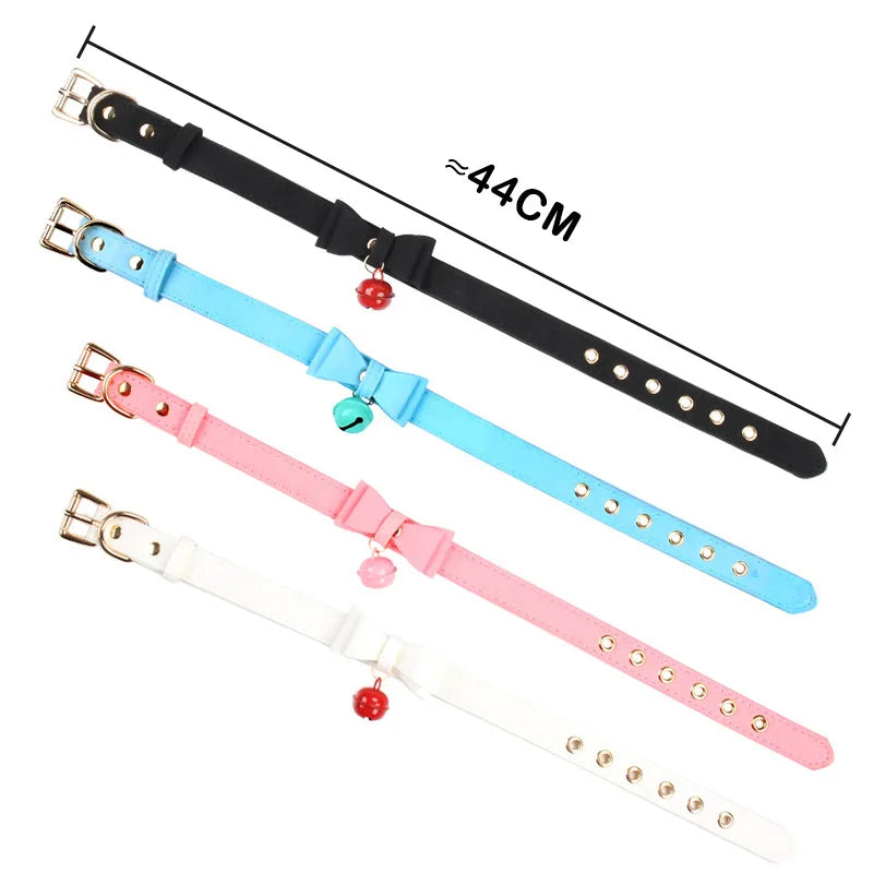 Sexy PU Leather Collar Bell Choker Slave Costume BDSM Bondage Necklace Neckband Sex Toys Adults SM Erotic Accessories