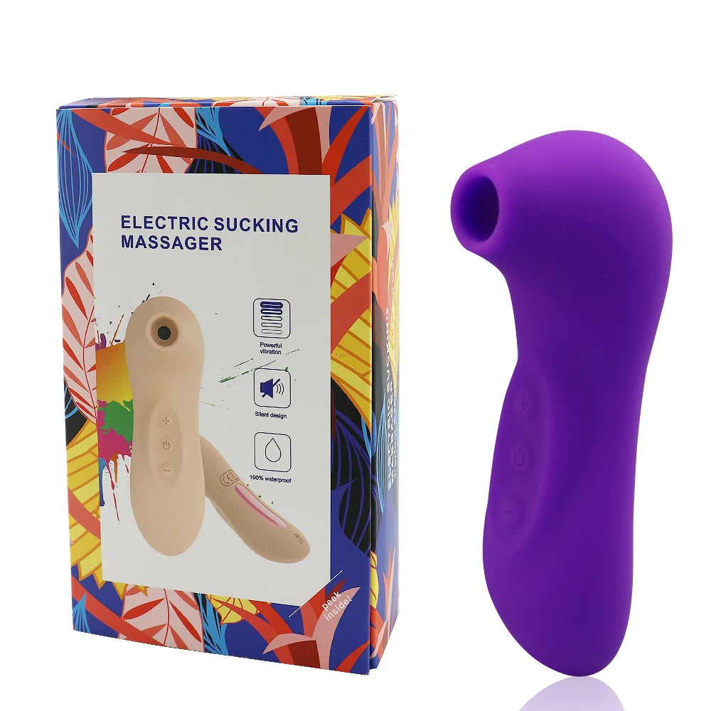 Female Sex Sucking Toy Vibrators Powerful Clitoris Sucker Blowjob Tongue Stimulator Nipple Vagina Pussy Pump Sex Toys for Women
