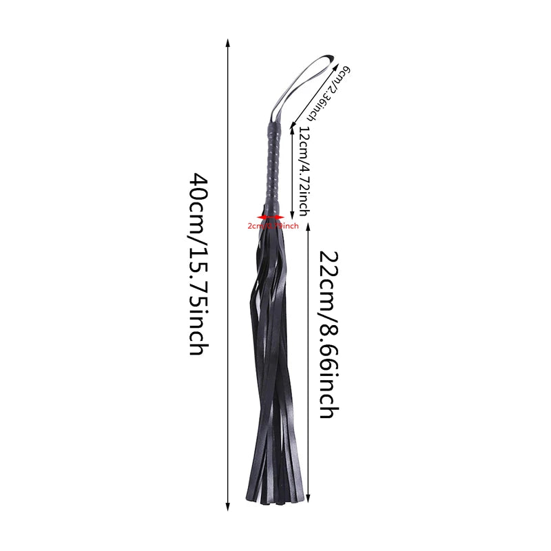 Leather Horsewhip, 1 PC Racing Equestrian Riding Whips for Horse Horse Whip