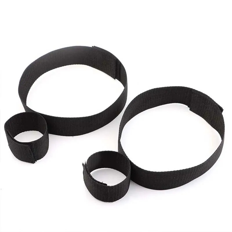 Adult BDSM Restraint - Wrist Restraint Couples Sex Toys with Hook and Loop Fastening Strap Sex Handcuff Set