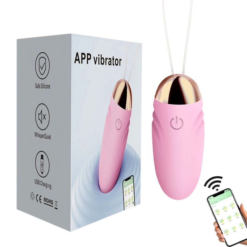 Bullet Vibrator Sex Toys for Woman Wireless Remote Control Vibrating Eggs Dildo Clitoris Stimulator G- Spot Vibrators for Women