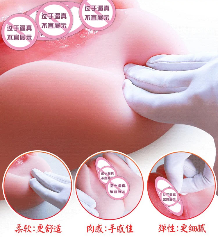 Male Masturbator Real Vagina Anal Sex Toys Realistic vulva Pocket Pussy Sex Toys for Men Adult 18 Products Penis Stimulator shop
