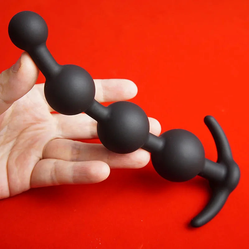 Silicone Beads Butt Plug Anal Balls,Anus Masturbator Prostate Massager,Ass Sex Toys,Analplug Buttplug Butplug,Analsex