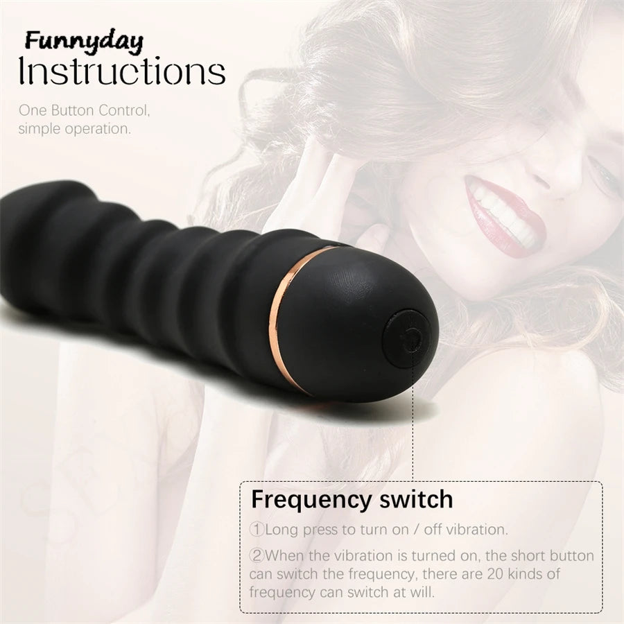 20 Modes Vibrator Silicone Dildo Vibrator Realistic Penis G-spot Clitoral Stimulator Female Masturbator Sex Toy For Women