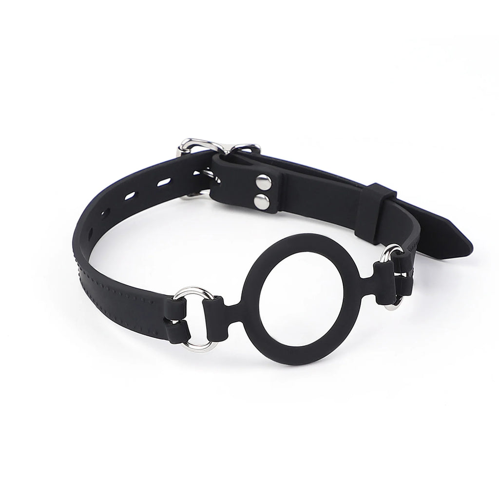 BDSM Mouth Gag Sexy Adult Female Mouth Opener Oral Sex Toys SM Slave Mouth Ball Adult Couple Sex Games Male Silicone Blowjob Toy