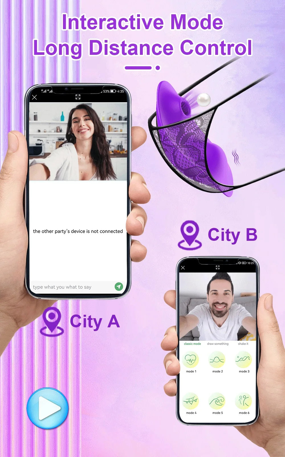 2 in 1 Sucker Vibrator Wearable Clit Sucking Vibrator Vagina Clitoris Stimulator Female Masturbator Sex Toy for Adults Couples