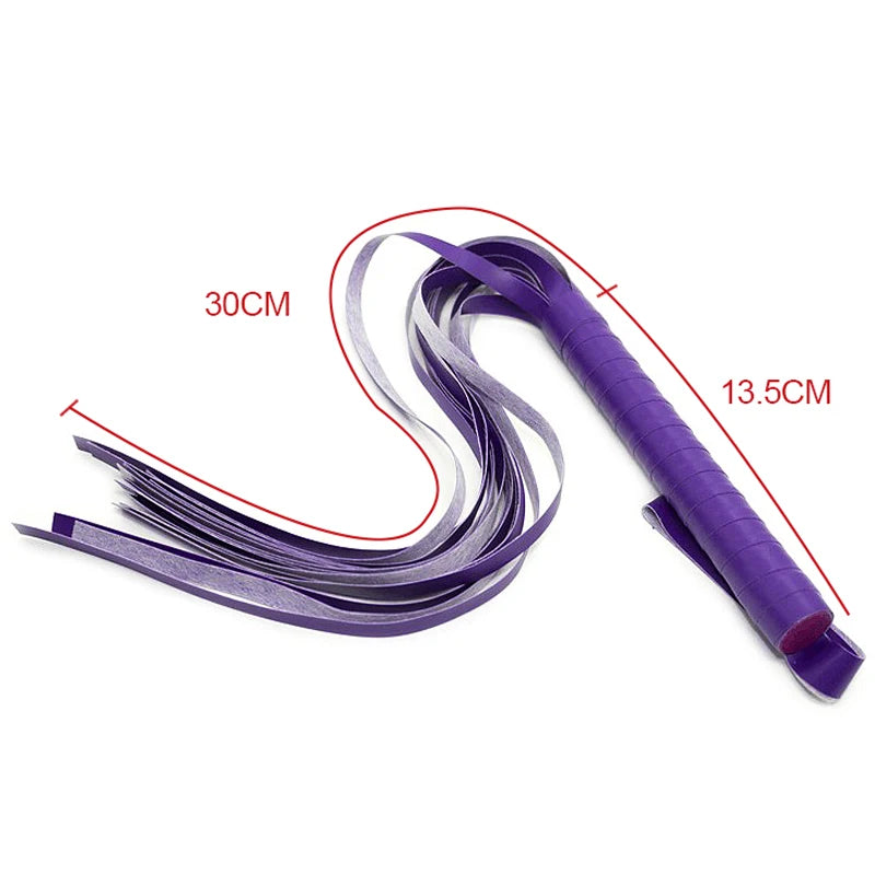 Bdsm Fun Sex Game Leather Whip Couple Role Play Slave Femdom Soft Whip Adult Supplies Flirt Sex Toys For Women Exotic Accessorie