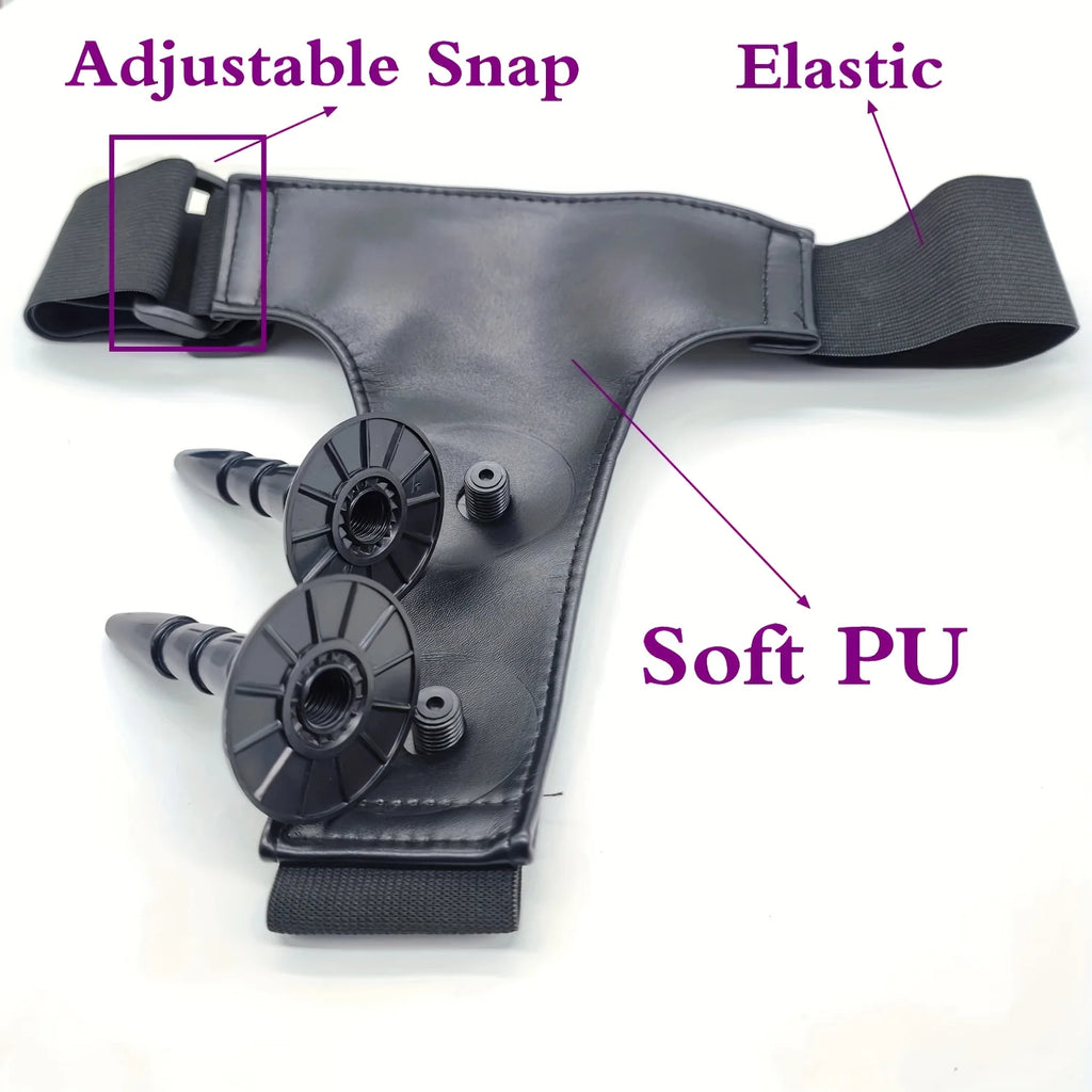 Strap On Dildos for Lesbian Adjustable Belt Double Dildo Realistic Penis Wearable Penis Adult Sex Toys Strapon Product for Woman