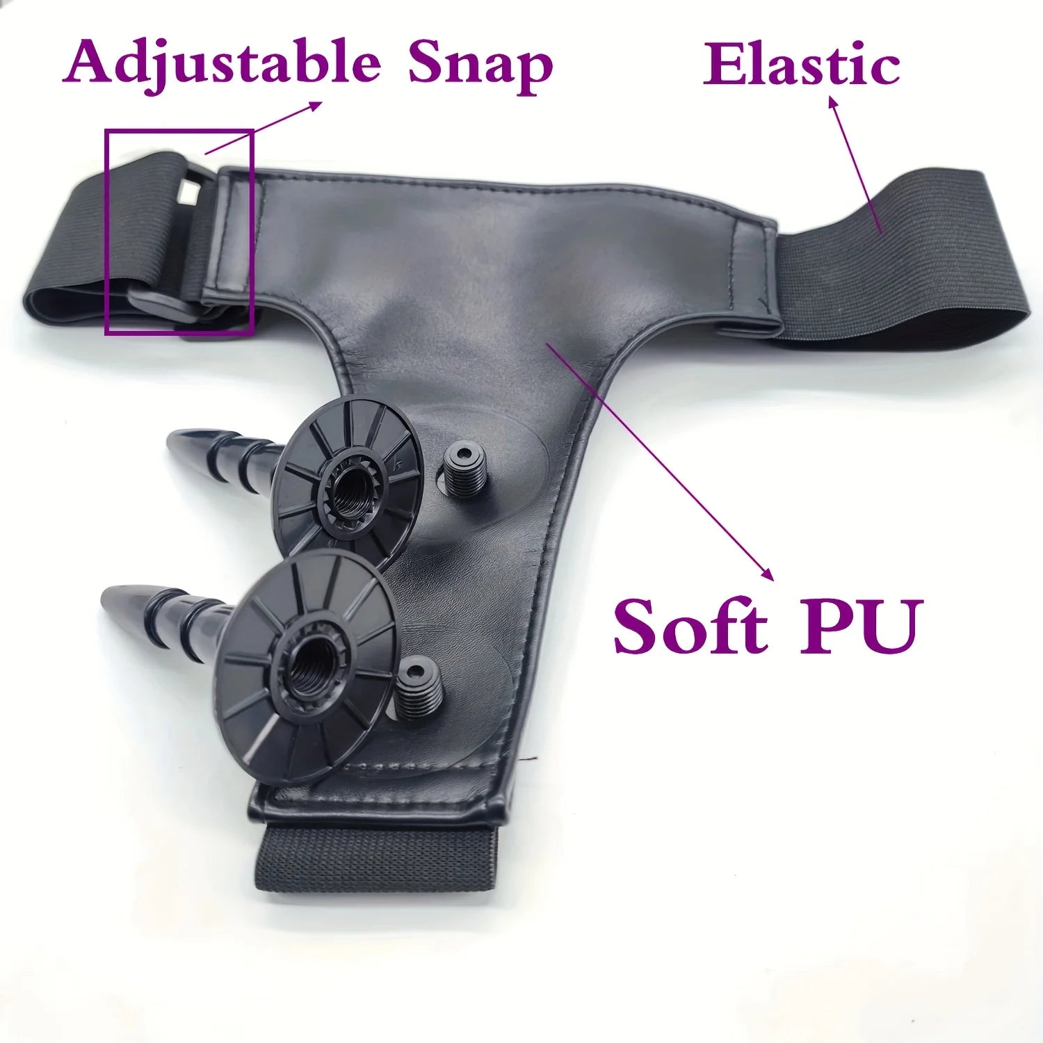 Strap On Dildos for Lesbian Adjustable Belt Double Dildo Realistic Penis Wearable Penis Adult Sex Toys Strapon Product for Woman