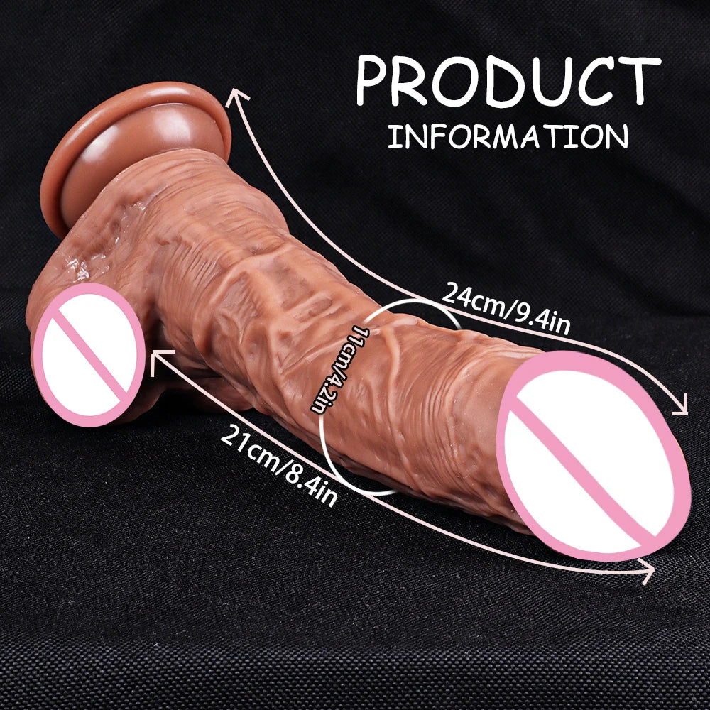 Big Dildo Penis Sex Toys for Women Strap-on Silicone Sexy Couple Clitoral Vagina Adult Dylldos Masturbation Toy Squirt Orgasm