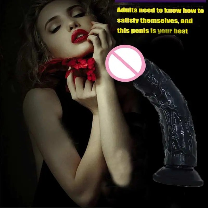 Realistic Dildo for Women Beginner G-spot Anal Stimulation Dildo with Strong Suction Cup for Adult Sex Toy Masturbator Penis 18+