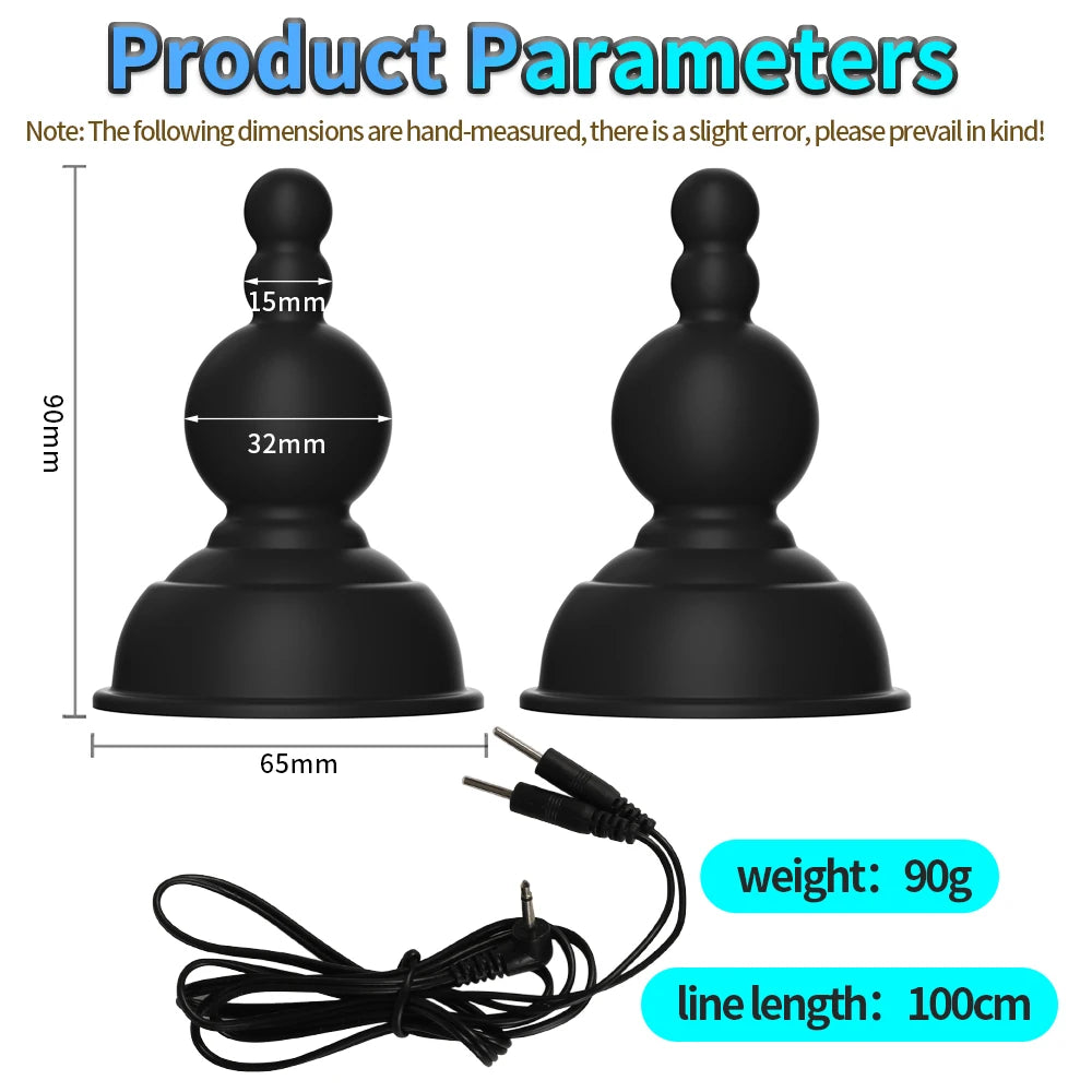Sex Toys 18+ Electric Shock Nipples Clamps Breast Stimulation Metal Labium Clitoris Clips Slave Bdsm Bondage Chest Massage Bdsm