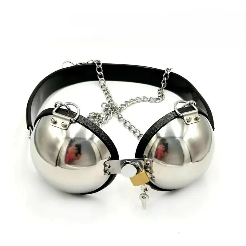 Adult games erotic neck collar chastity bra sexy lingerie bdsm bondage sex toys for couples woman strap on harness restraints